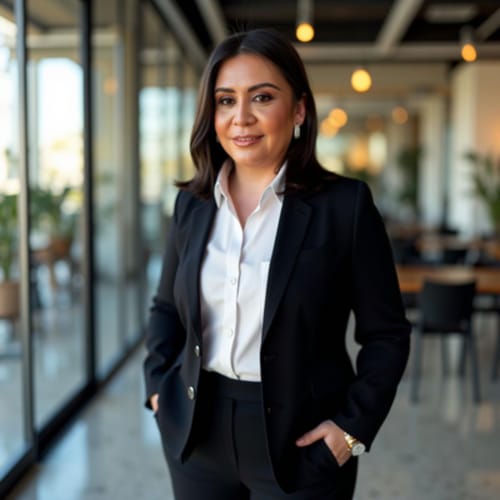 Headshot of Catherine Valencia, LPC