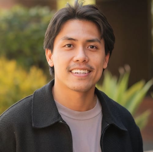 Headshot of Dominic Gerald Villanueva, LMFT