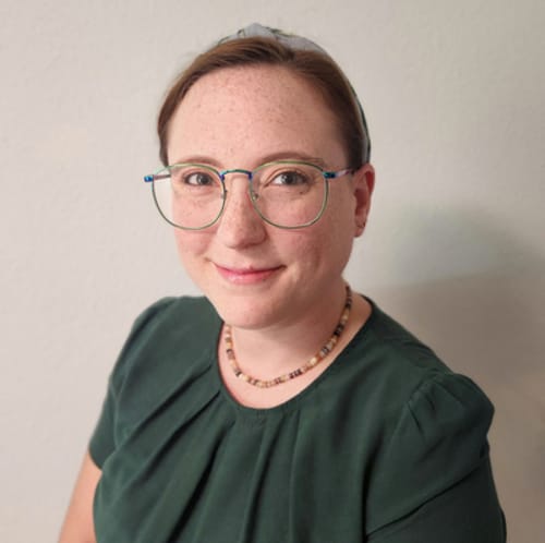 Headshot of Hannah Schepps-Roussel, LMFT