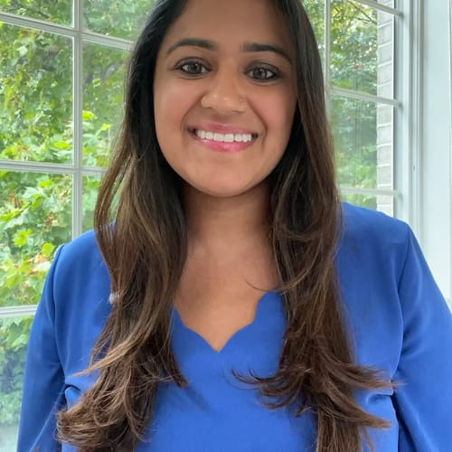 Headshot of Sarina Gupta, LCSW