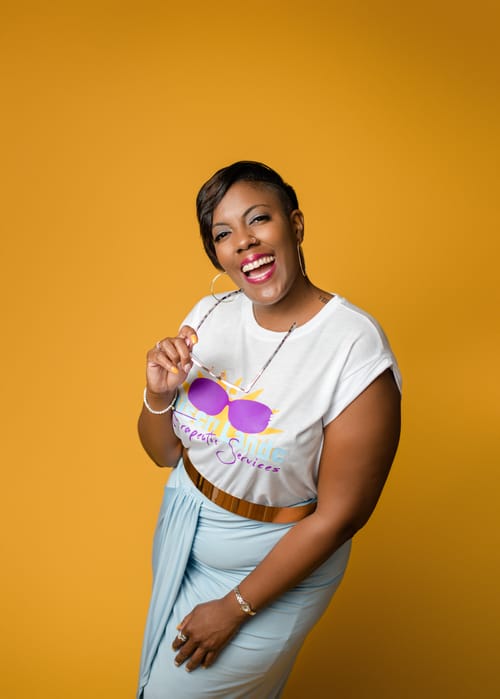 Headshot of Eboni Vinson, LCSW
