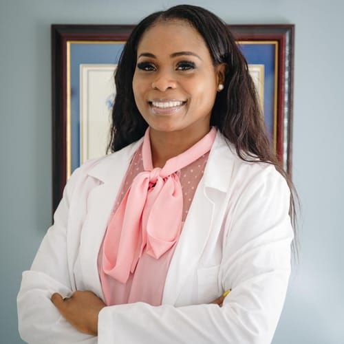 Headshot of Melvis Ngalla-Oluka, APRN