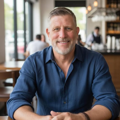 Headshot of Christopher Schell, LMFT