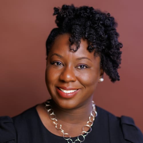 Headshot of Francesca Owoo, LCPC