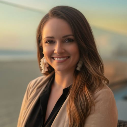 Headshot of Kristina Reynosa, LMFT