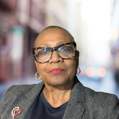 Headshot of Angela Timmons, LCSW
