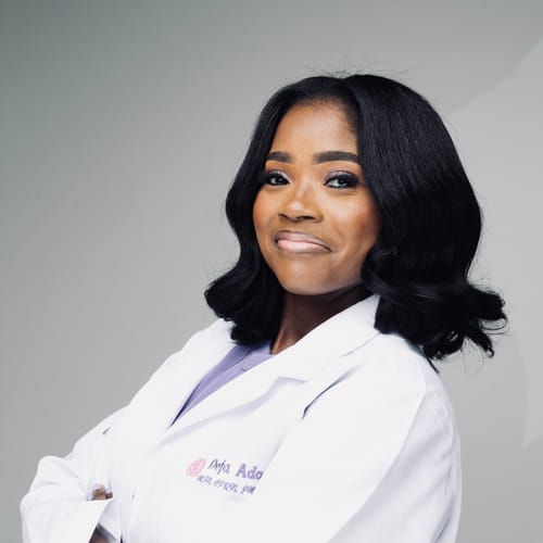 Headshot of Deja Adams, APRN