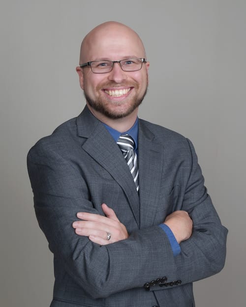 Headshot of Corey Paulson, LPC