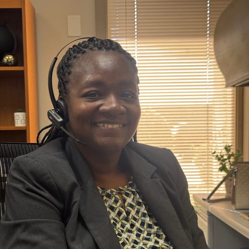 Headshot of Marsha Calhoun, LCSW