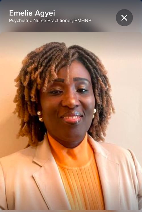 Headshot of Emelia Agyei, APRN