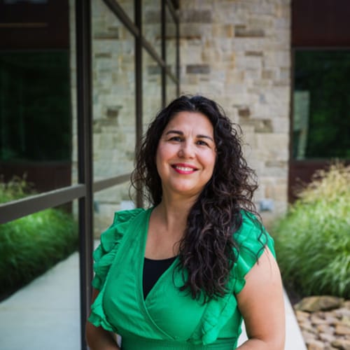 Headshot of Lorena Quintana Gallion, LCSW