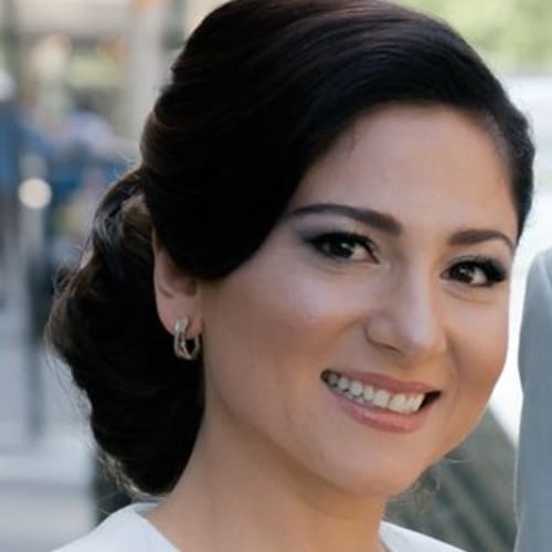 Headshot of Salome Tsurtsumia, APRN