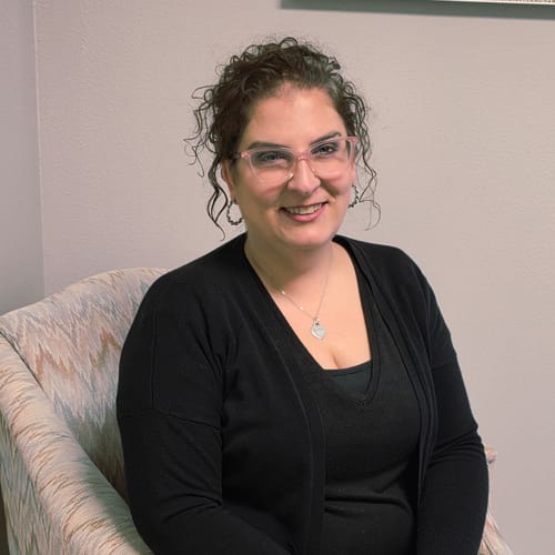 Headshot of Amber Cocchiola, LCSW