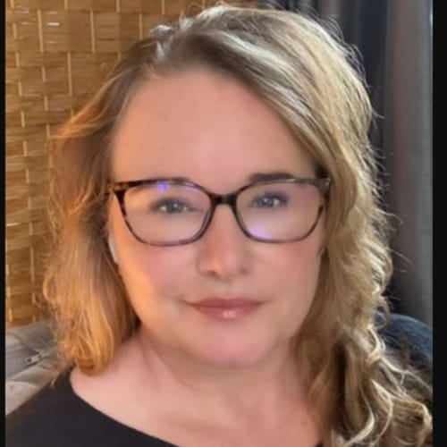 Headshot of Heather Burdine, LCSW