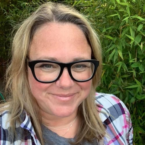 Headshot of Sarah Vlnka, LMSW