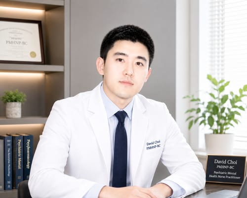 Headshot of David Choi, NP