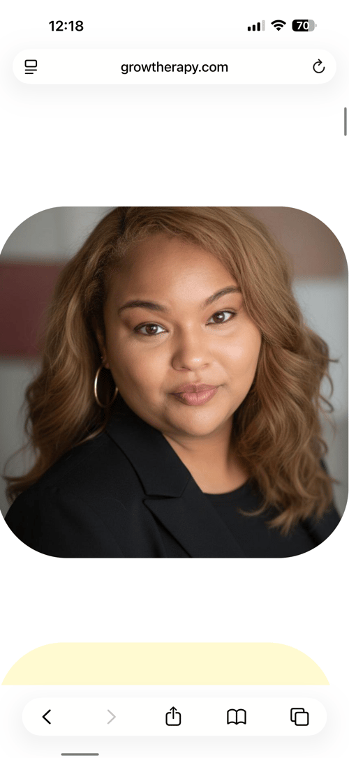 Headshot of Elaiysha Scott, LCSW_C
