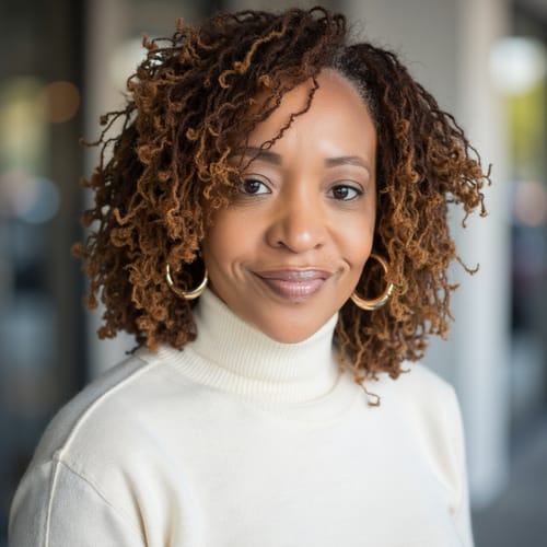 Headshot of Nakia Thomas, LMFT