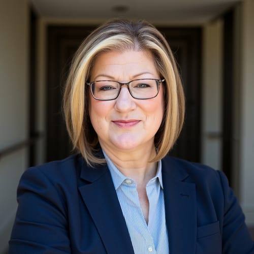 Headshot of Leslie Hagemeier, LCSW