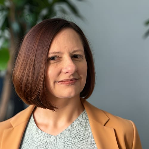 Headshot of Aimee Prange, LCSW