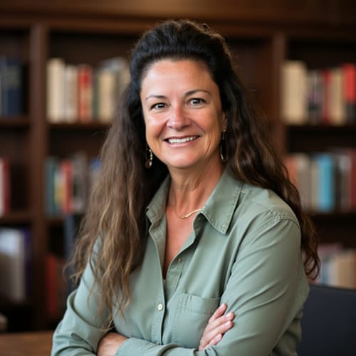 Headshot of Catherine Stewart, LCPC