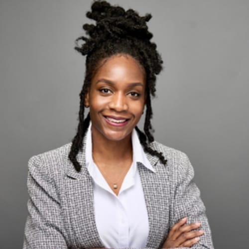 Headshot of Nadege Dorcelly, NP