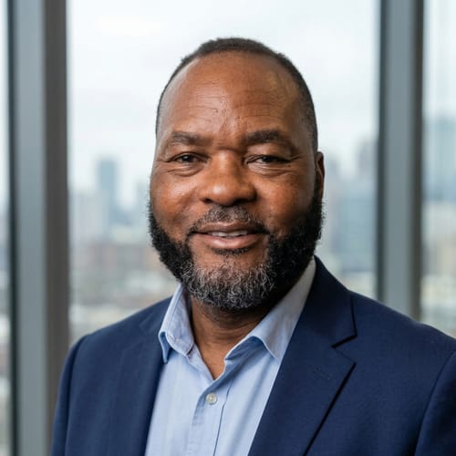 Headshot of Goodnews Mcfiberesima, CRNP