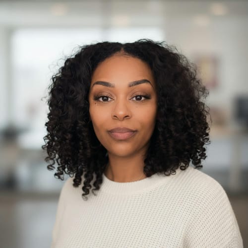 Headshot of Ashley Harrison, LCPC
