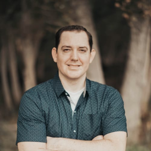 Headshot of Aaron Garcia, LPC