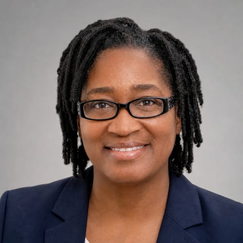 Headshot of April Rymer, APRN