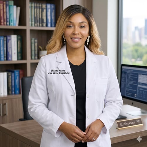 Headshot of Shakira Olanrewaju, APRN