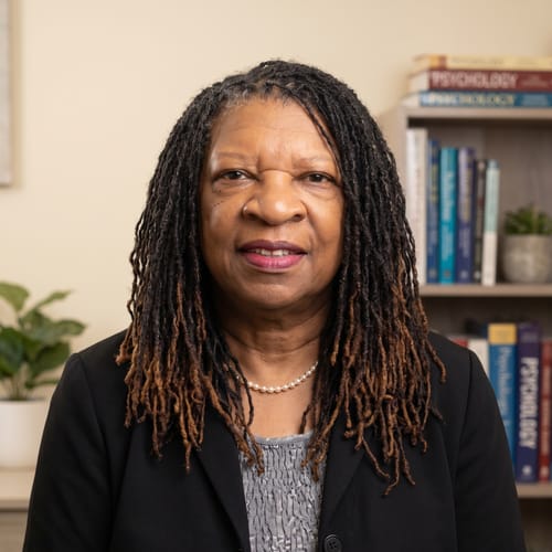 Headshot of Peggy Allen, LCPC