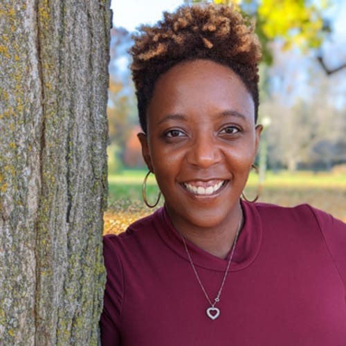 Headshot of Mercedes Frierson, LCSW