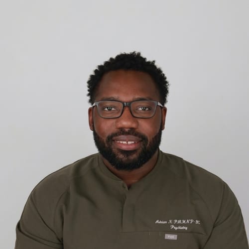 Headshot of Adrian Nwosu, APN