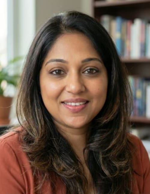 Headshot of Sandhya Suresh, LMFT