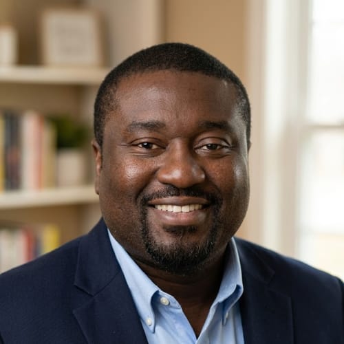Headshot of Simon Salawu, APN