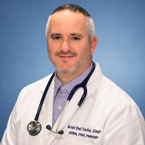 Headshot of Ariel Del Valle, APRN