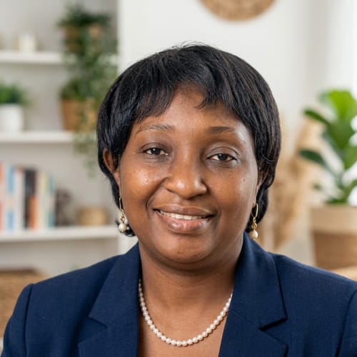 Headshot of Anu Olayinka, LPC