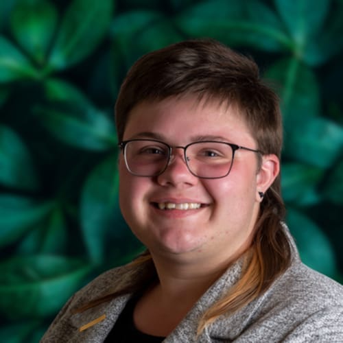 Headshot of C Blanck, LCSW
