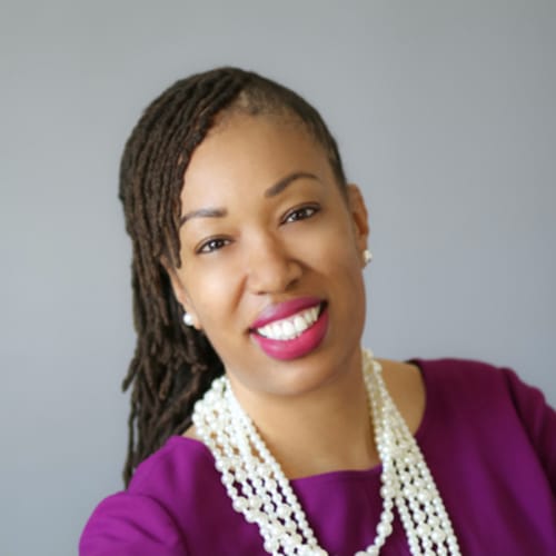 Headshot of Alesha Perkins, LCSW