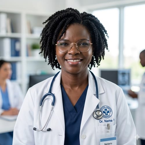 Headshot of Afua Ampiaw, APN