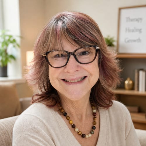 Headshot of Julie Hall-Sweaza, LMFT