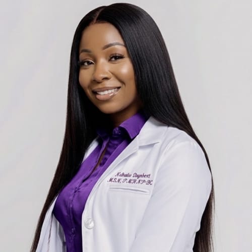 Headshot of Nathalie Dagobert, APRN