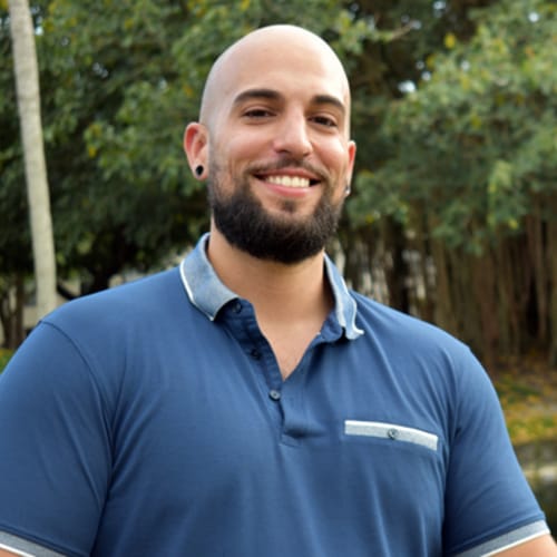 Headshot of Patrick Sanfiel, LMHC