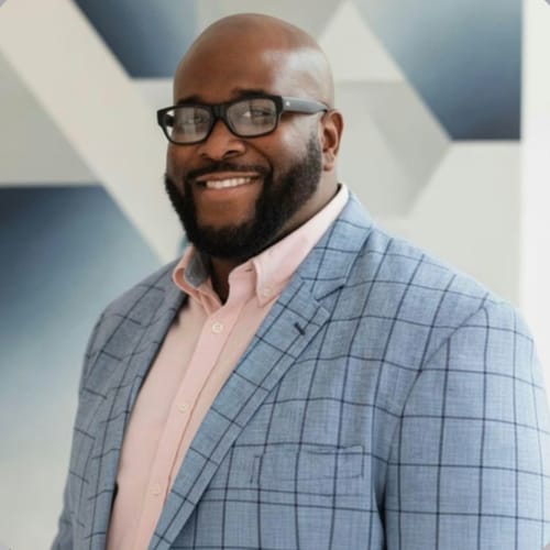 Headshot of Derrick Campbell, LPC