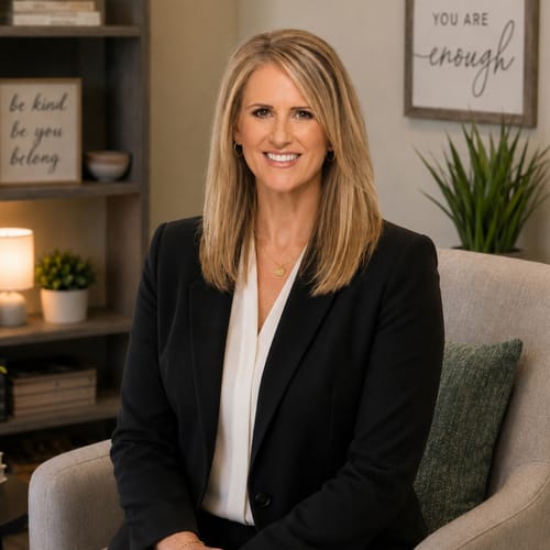 Headshot of Brandi Halverson, LPC