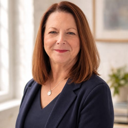 Headshot of Vanessa "Jan" Freeman, LCSW_C