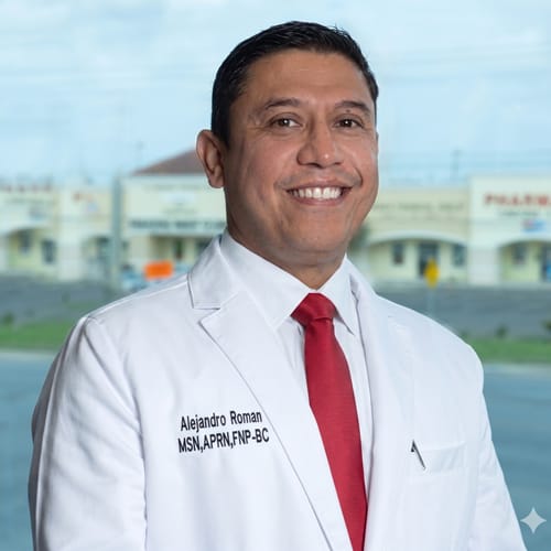 Headshot of Alejandro Roman, APRN_CNP