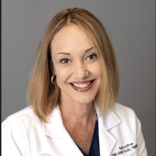 Headshot of Kelly Huffman, APRN