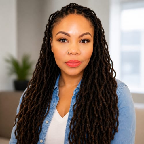 Headshot of Jamila Leander, LCSW